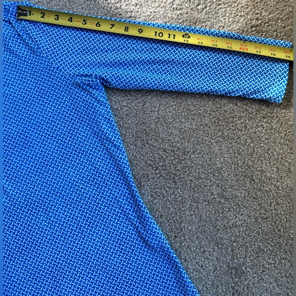 J. McLaughlin 3/4 Sleeve Printed Popover Collared Top - Picture 11 of 11